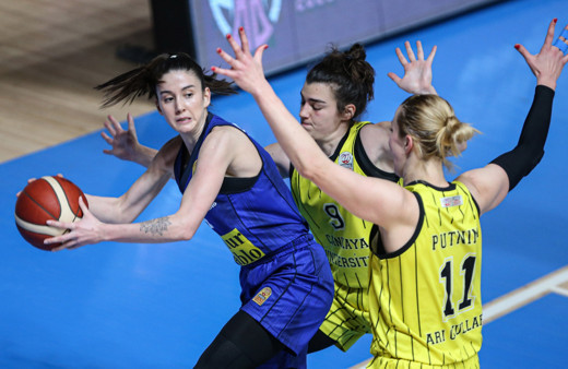 Kadınlar Basketbol Türkiye Kupası'nda finalin adı belli oldu