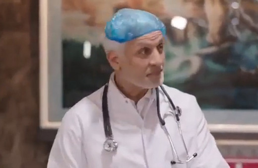 Yasak Elma oyuncusu Talat Bulut'un Ali Vefa taklidi herkesi güldürdü!