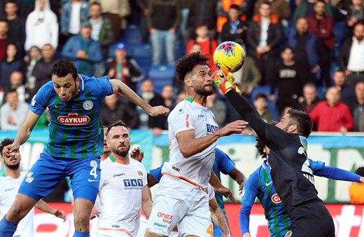 Çaykur Rizespor Alanyaspor maçı golleri ve geniş özeti