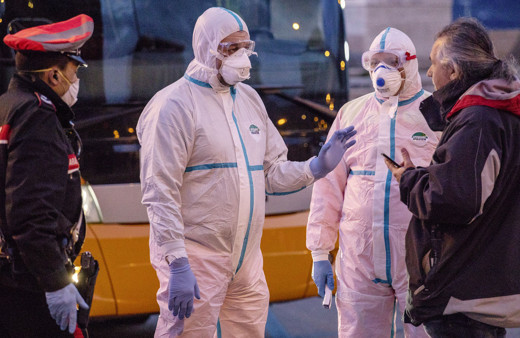 Coronavirüs felaketi büyüyor İtalya'da 1 günde 133 kişi öldü