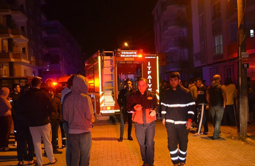 Osmaniye'de apartta yangın faciası! Yanarak can verdi