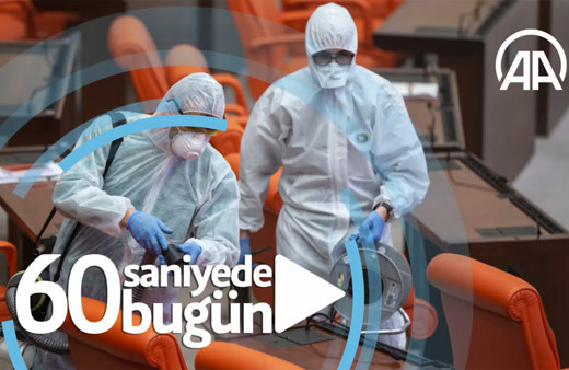 60 saniyede bugün (13 Mart 2020)