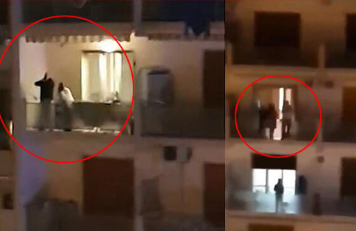 Wuhan değil Napoli! Coronavirüs karantinasındaki İtalyanların yaptığına bakın