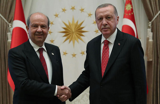 Erdoğan, KKTC Başbakanı Tatar ile görüştü
