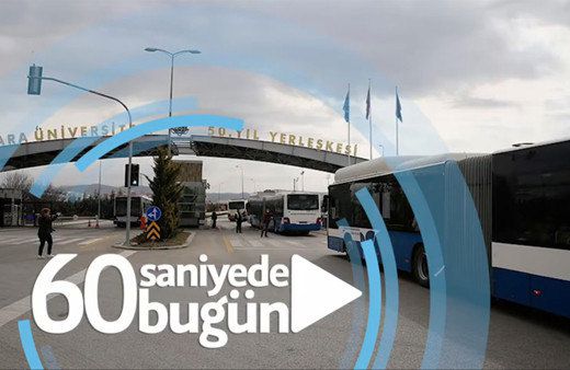 60 saniyede bugün (15 Mart 2020)