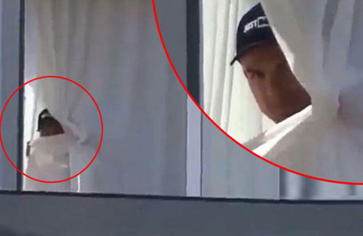 Cristiano Ronaldo, Corona Virüs karantinasında görüntülendi!