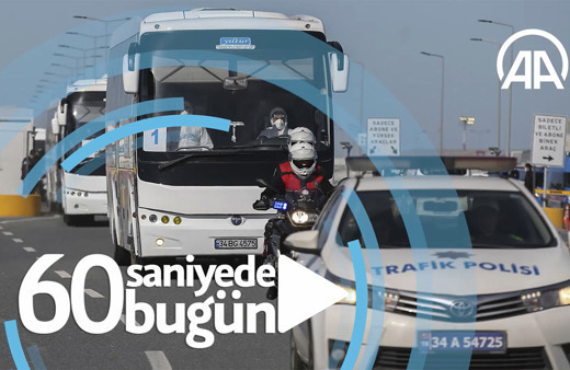 60 saniyede bugün (17 Mart 2020)