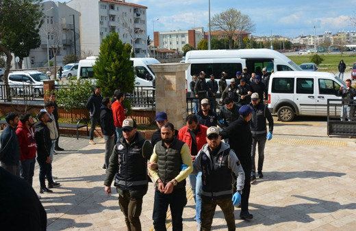 Aydın merkezli suç örgütü operasyonunda 15 kişi yakalandı