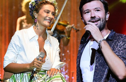 Evde Kal Türkiye diyen Yalın ve Sıla şarkı söylediler