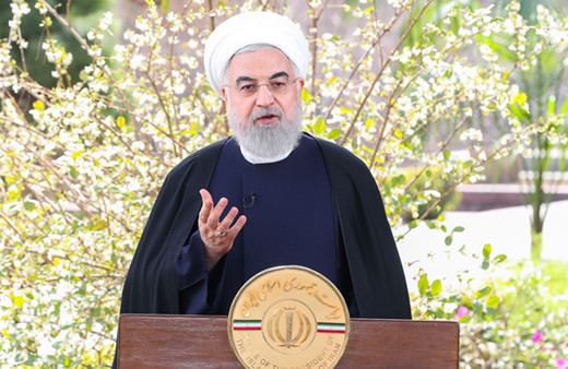 Ruhani'den koronavirüs ölümleri üzerinden ABD halkına açık mektup