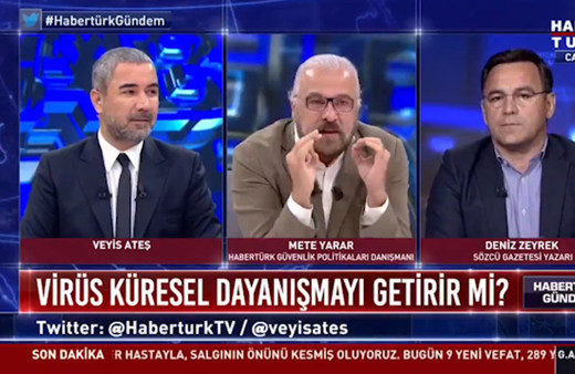 Mete Yarar ile Deniz Zeyrek'in koronavirüs kavgası evlere şenlik!