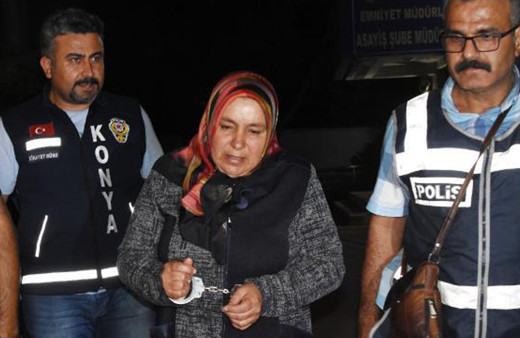 Konya'da eşini uyurken keserle öldüren kadının cezası belli oldu
