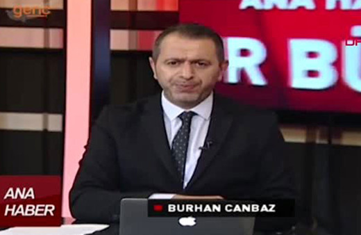 Canlı yayında haber spikerinin ağzına sinek kaçtı