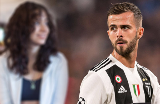 Miralem Pjanic'ten Türk şarkıcıya: Yanan ben oldum