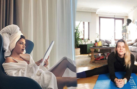 Ünlülerin koronavirüs günlükleri evde kalmaya devam!