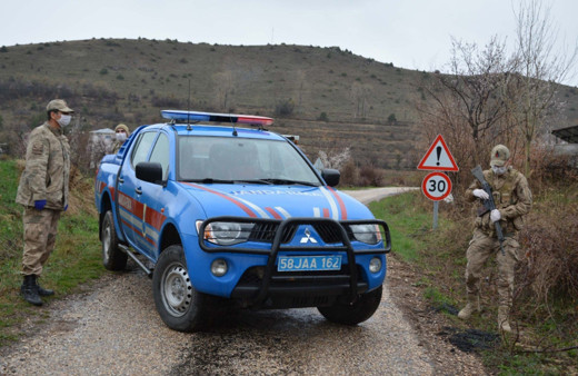 Sivas'ta 5 köyde koronavirüs karantinası