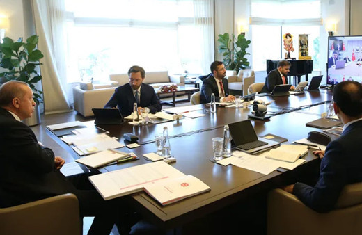 Cumhurbaşkanlığı Kabine üyeleri toplandı korona testleri sonuçlandı