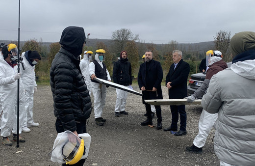 'Eşkıya Dünyaya Hükümdar Olmaz' setinde koronavirüs önlemi