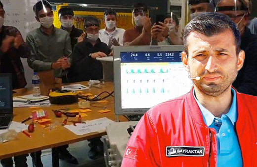 Baykar Müdürü Selçuk Bayraktar yerli solunum cihazının ilk prototipini paylaştı