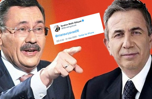 Melih Gökçek gizli gizli Mansur Yavaş'ı takip ederken ifşa oldu sosyal medya yıkıldı