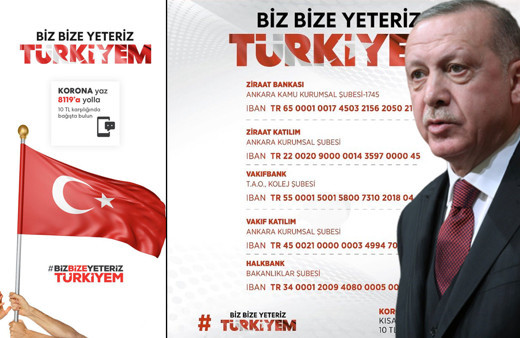 Biz bize yeteriz Türkiye kampanyasına kim kaç maaş bağışladı? İşte bağışlar