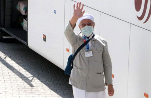 Ramazan umresi için ilk kafile yola çıktı