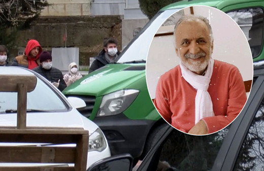 Prof. Cemil Taşçıoğlu'nun cenazesinde dikkat çeken detay