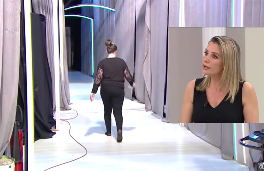 Esra Erol'da ATV canlı yayında Tülay Denizli eşinin önüne atıp gitti