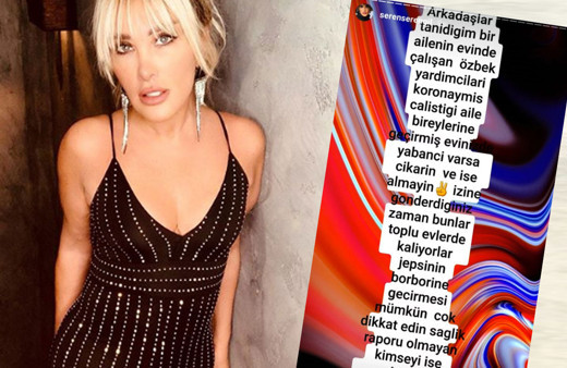 Beyaz TV sunucusu Seren Serengil Özbek bakıcısını dövüp ormana attı