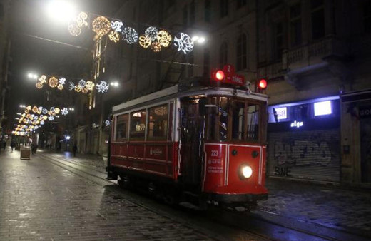 Nostaljik tramvay son seferini yaptı