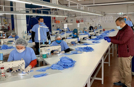 Tunceli'den 200 bin maske