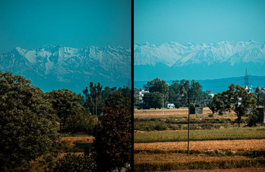 Himalayalar karantinanın hava kirliliğini azalttığı Hindistan’dan 30 yıl sonra tekrar görüldü