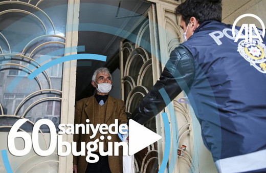 60 saniyede bugün (8 Nisan 2020)