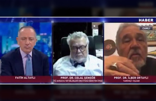 Prof. Dr. Celal Şengör canlı yayında uyuyakaldı