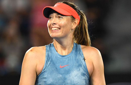 Maria Sharapova 40 saatte 2.2 milyon mesaj aldı