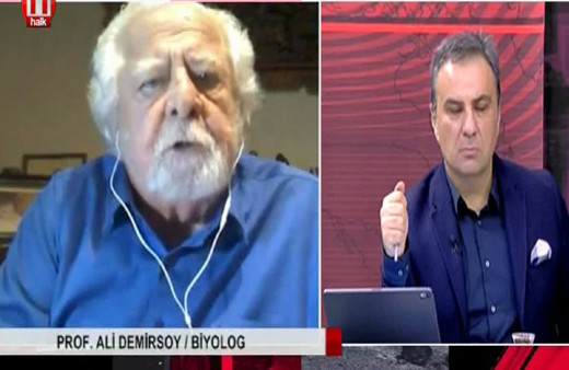 Halk TV canlı yayında skandal koronavirüs  yorumu