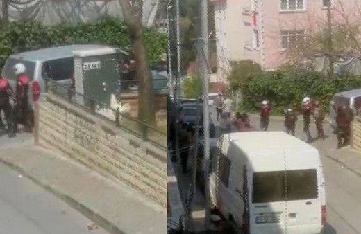 Küçükçekmece'de hareketli dakikalar: 6 gözaltı