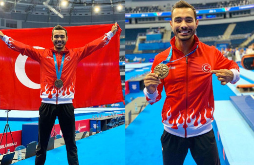 Ferhat Arıcan'a Dünya Kupası'nda bronz madalya