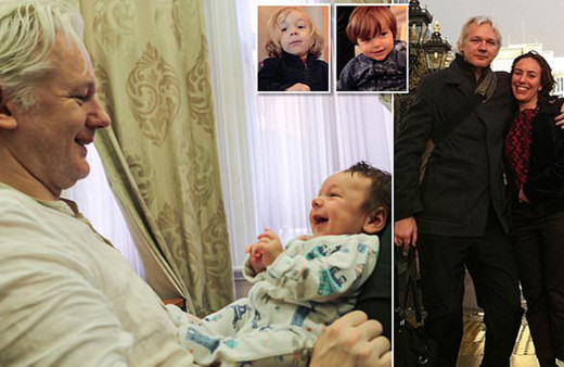 Wikileaks'in kurucusu Assange Ekvator Büyükelçiliği'nde saklanırken 2 çocuk yapmış!