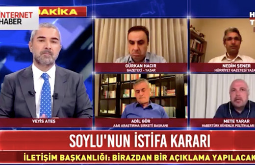 Habertürk canlı yayında osuruk olay oldu kim osurdu TT oldu?