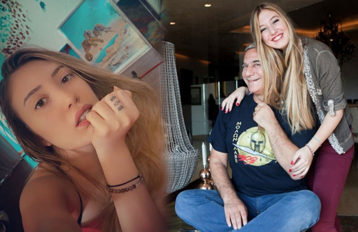 Mehmet Ali Erbil'in kızı Yasmin Erbil babasının tişörtünü giydi 'Babamı özledim'