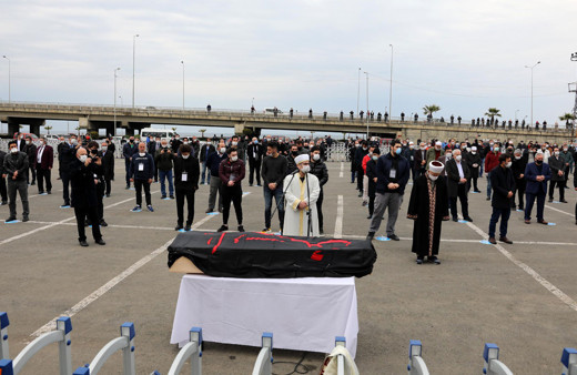 BTP Genel Başkanı Haydar Baş, Trabzon'da son yolculuğuna uğurlandı