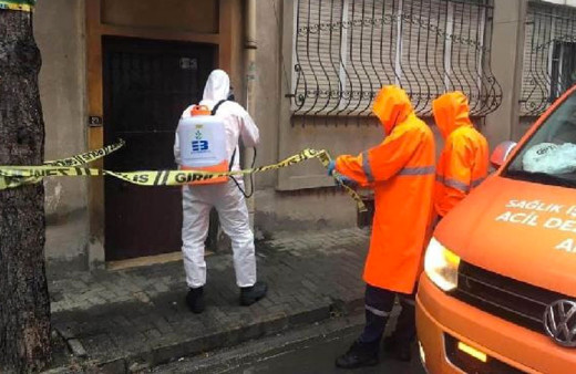 Balıkesir Edremit'te 4 apartman karantinaya alındı