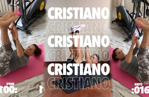 Hülya Avşar Cristiano Ronaldo'nun meydan okumasına böyle karşılık verdi