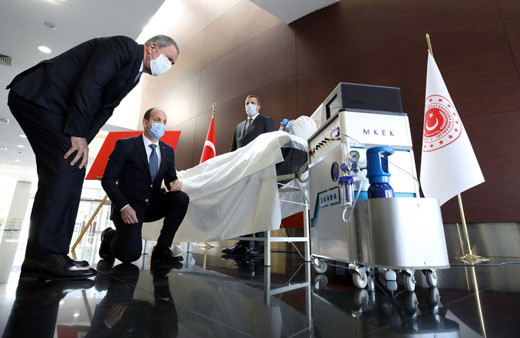 Milli Savunma Bakanlığı yüzde 100 yerli mekanik solunum cihazı üretti