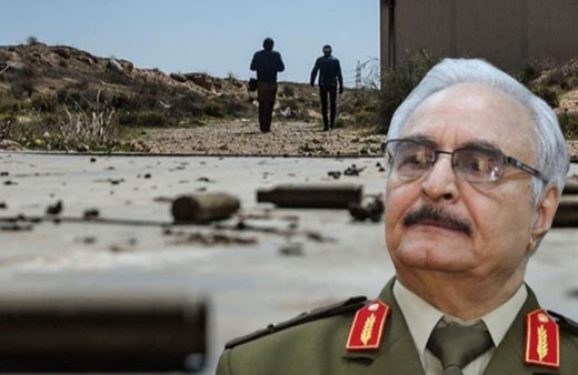 Libya'da darbeci Hafter'e ağır darbe: Bomba yağdı