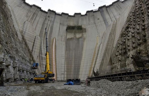 Bakan Pakdemirli: Yusufeli Barajı'nda yükseklik 200 metreye ulaştı