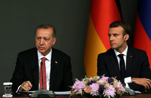 Cumhurbaşkanı Erdoğan ile Macron telefonda görüştü