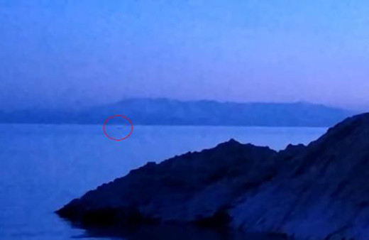 Van Gölü Canavarı hortladı! Görüntülediği cismi canavar sandı