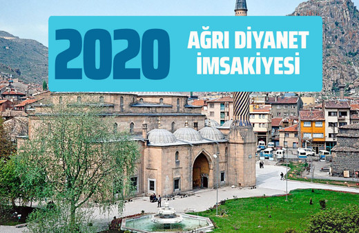 Ağrı imsak sahur vakti - Ağrı İmsakiye 2020 gün gün iftar saatleri